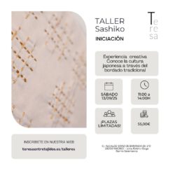 Taller Bordado Sashiko [13 sept 25]