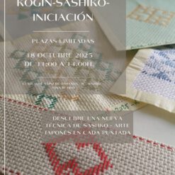 Taller Bordado Kogin-Sashiko [18 oct 25]