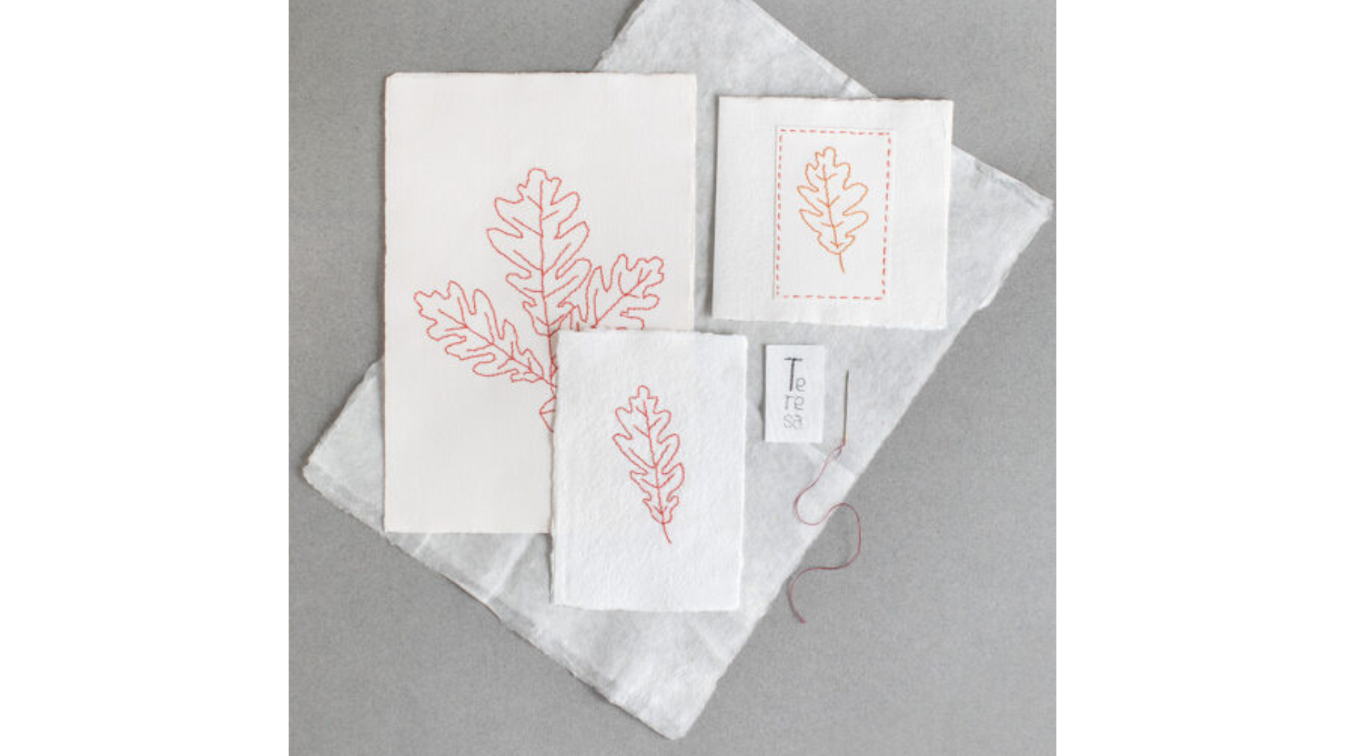 papelería artesanal Teresa Entretejidos