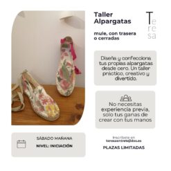 Taller alpargatas