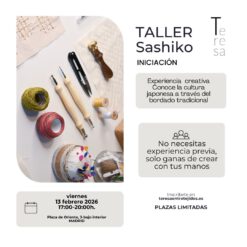 Taller Bordado Sashiko [13 febr 26]