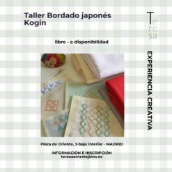 Taller Bordado japonés Kogin-libre