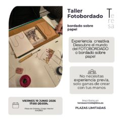 Taller Fotobordado [19 junio 2026]