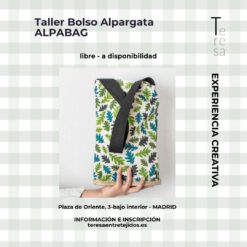 Taller bolso alpargata-libre