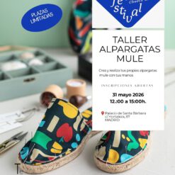 Taller alpargatas [31 mayo 2026]