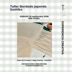 Taller Bordado Sashiko [19 septiembre 2026]