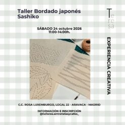 Taller Bordado Sashiko [24 octubre 2026]