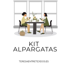 Kit alpargatas Teresa Entretejidos 26