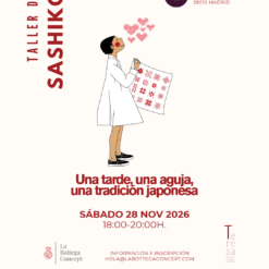 Taller Bordado Sashiko [28 noviembre 2026]
